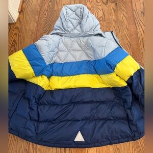 Kids L.L. Bean Down Jacket Color Block
